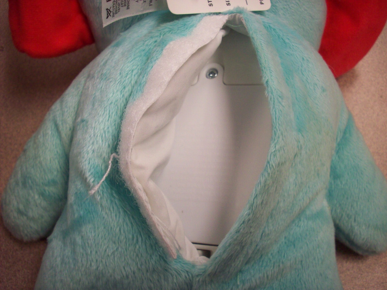 Fisher-Price Calming Vibrations Elephant Cuddle Soother Plush(Blue).