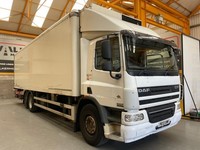 DAF CF75 310 EURO 5, 6X2, 26 TONNE FRIDGE/FREEZER – 2013 – PE13 XMK