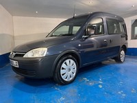 Vauxhall Combo 4 seater wav wheelchair access accessible disabled