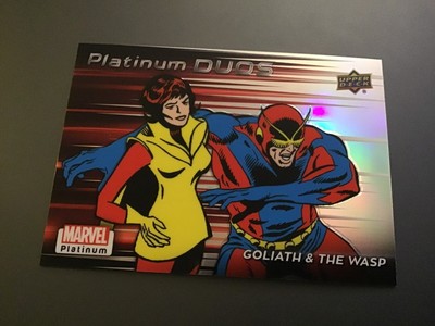 UD Marvel Platinum pick a card complete your set INSERTS and PARALLELS, RAINBOWS