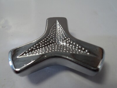Chrome Tri Bar Air Cleaner Wing Nut 1/4-20 SB Chevy BB SBC 350 BBC 454 Ford 302