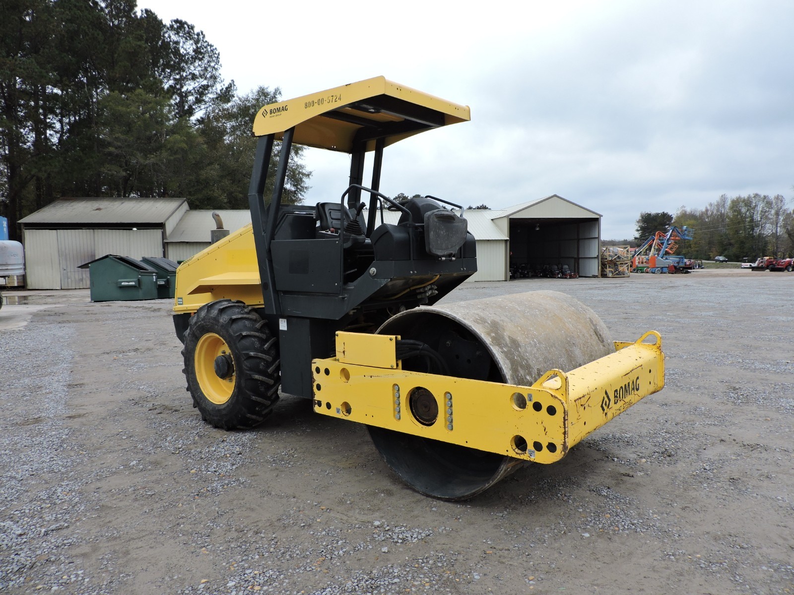 2013 BOMAG BW177D-50 SMOOTH DRUM COMPACTOR - DIESEL - GOOD CONDITION!!