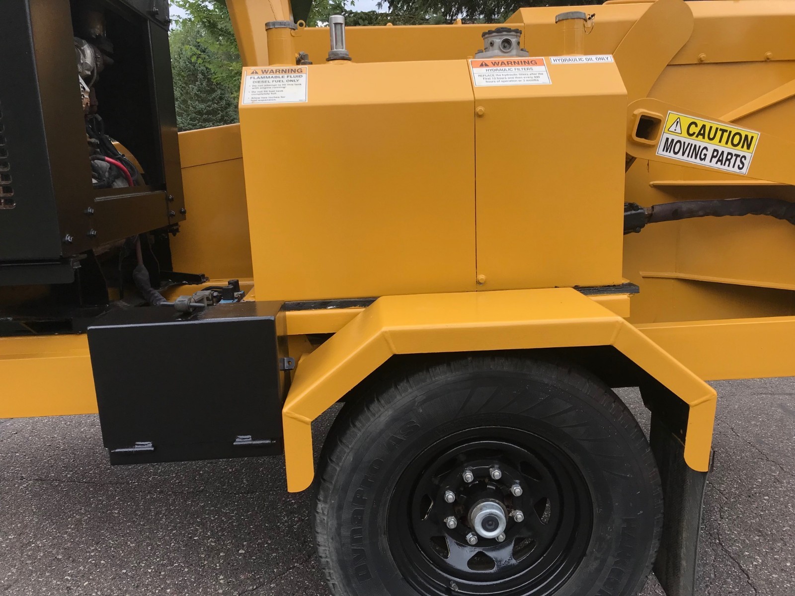 2010 Wood Chipper Woodsman 730 Turbo Diesel Vermeer Bandit Terex