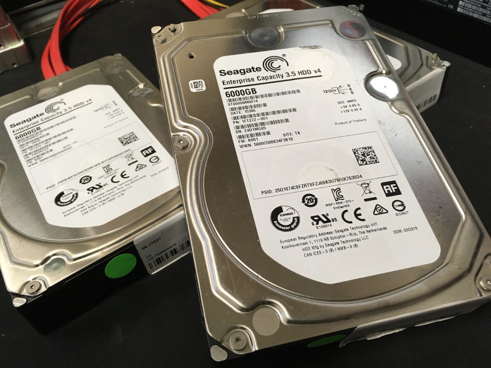 DELL ST6000NM0014 6TB 4Kn HDD SAS 3.5インチ Seagate 6TB 3.5in SAS Hard Drive ST6000NM0014