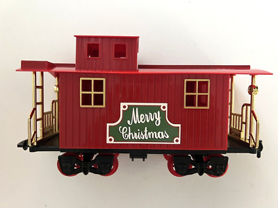 Christmas Train Caboose North Pole Junction NEW