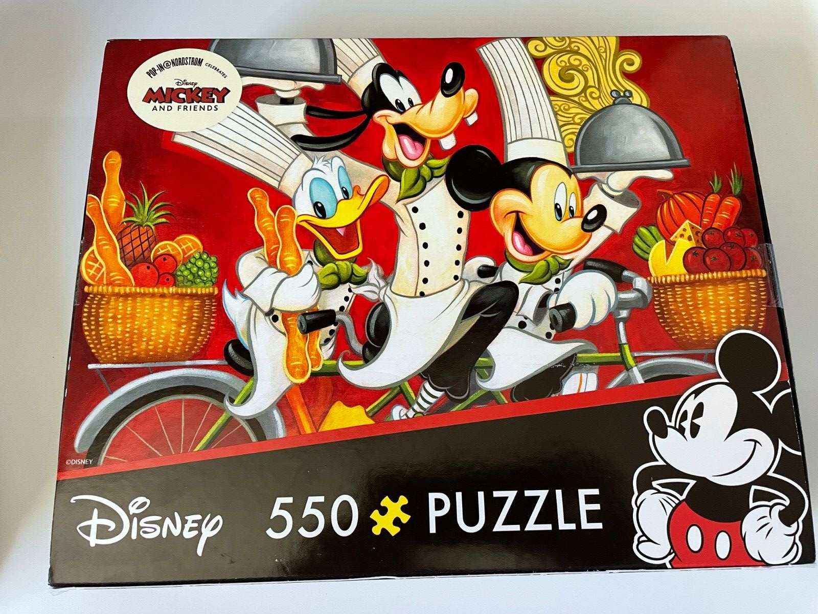 DISNEY JIGSAW PUZZLE 550 PCS BY CEACO MICKEY GOOFY DAFFY