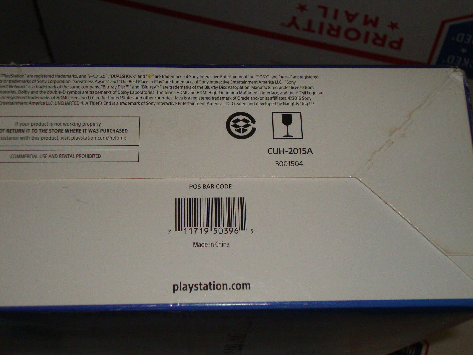 PlayStation 4 Slim 500GB Console - Uncharted 4 Bundle [Discontinued]