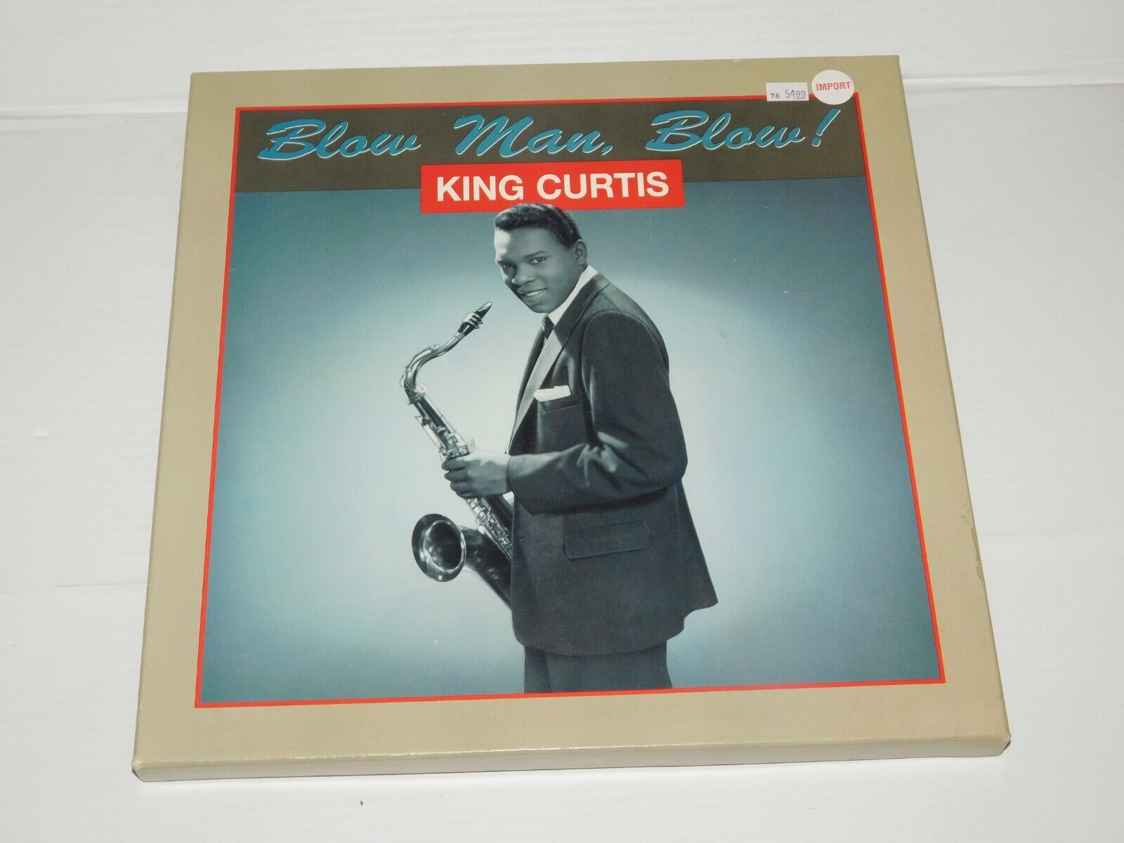 VINTAGE BEAR FAMILY RECORDS 3 CD SET KING CURTIS BLOW MAN VINTAGE BEAR FAMILY RECORDS 3 CD SET KING CURTIS BLOW MAN