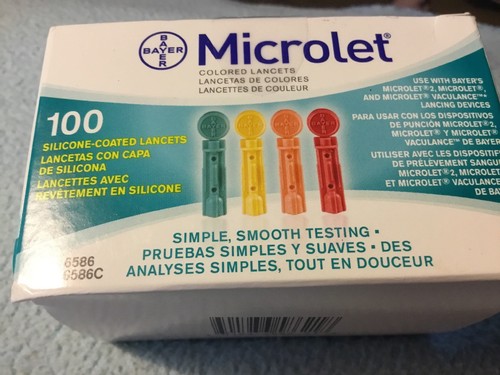 Купить Ланцет Bayer Microlet 28 Gauge Lancets, 100 count в интернет ...