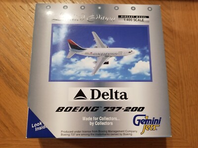 Gemini Jets 1:400 Delta Boeing B-737-200 N323DL ''Colors in motion'' RARE