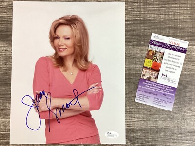 (SSG) Sexy JEAN SMART Signed 8X10 Color Photo ''Designing Women - Hacks''  JSA COA
