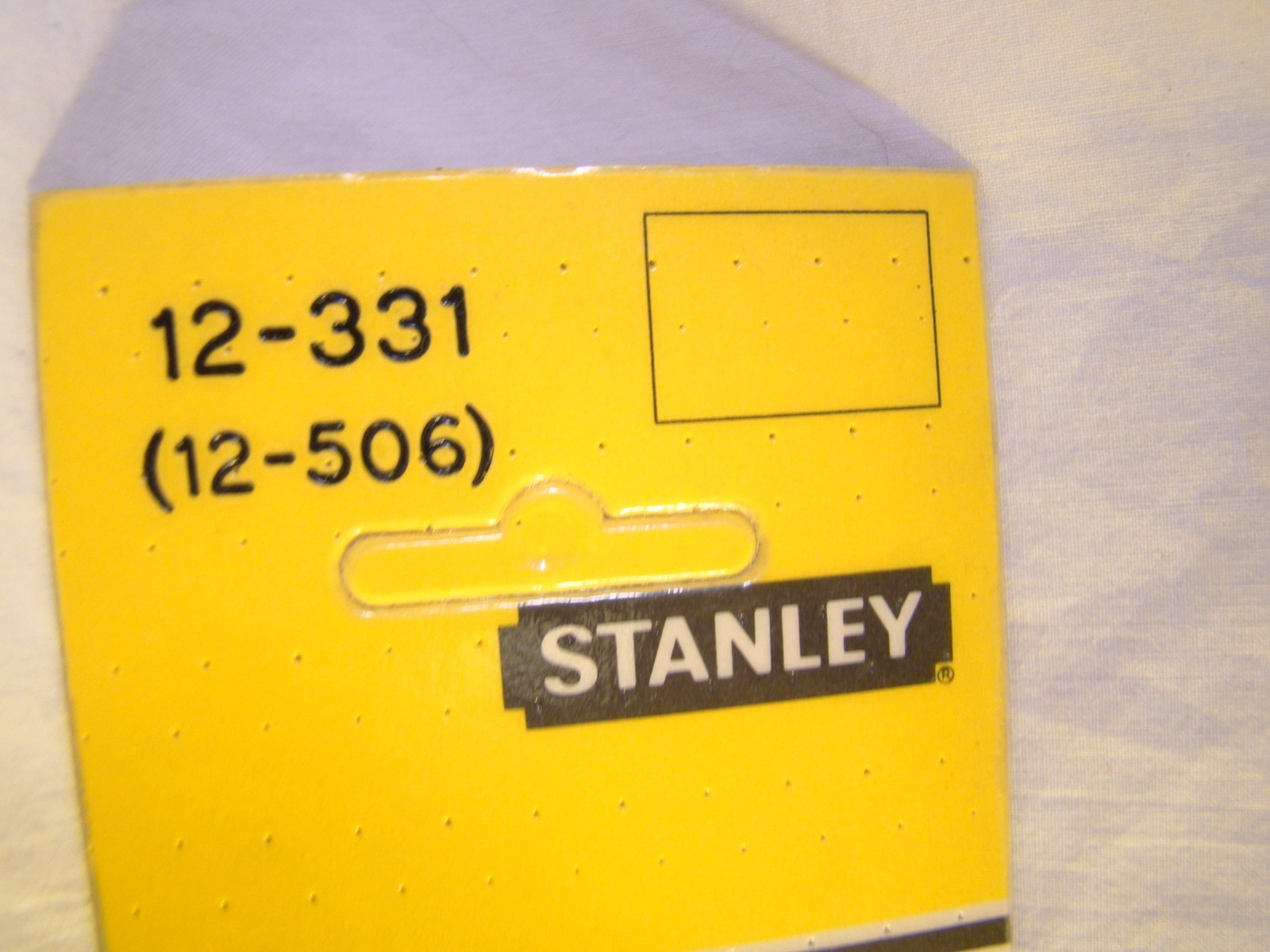 NEW Stanley 12-331 Block Plane Replacement Cutter Blade 1 5/8”