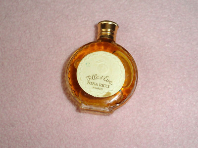 VTG Nina Ricci Paris Fille & Eve Perfume Small Bottle .2oz Splash No Box