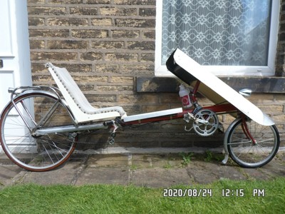 Recumbent bike bicycle.&nbsp;