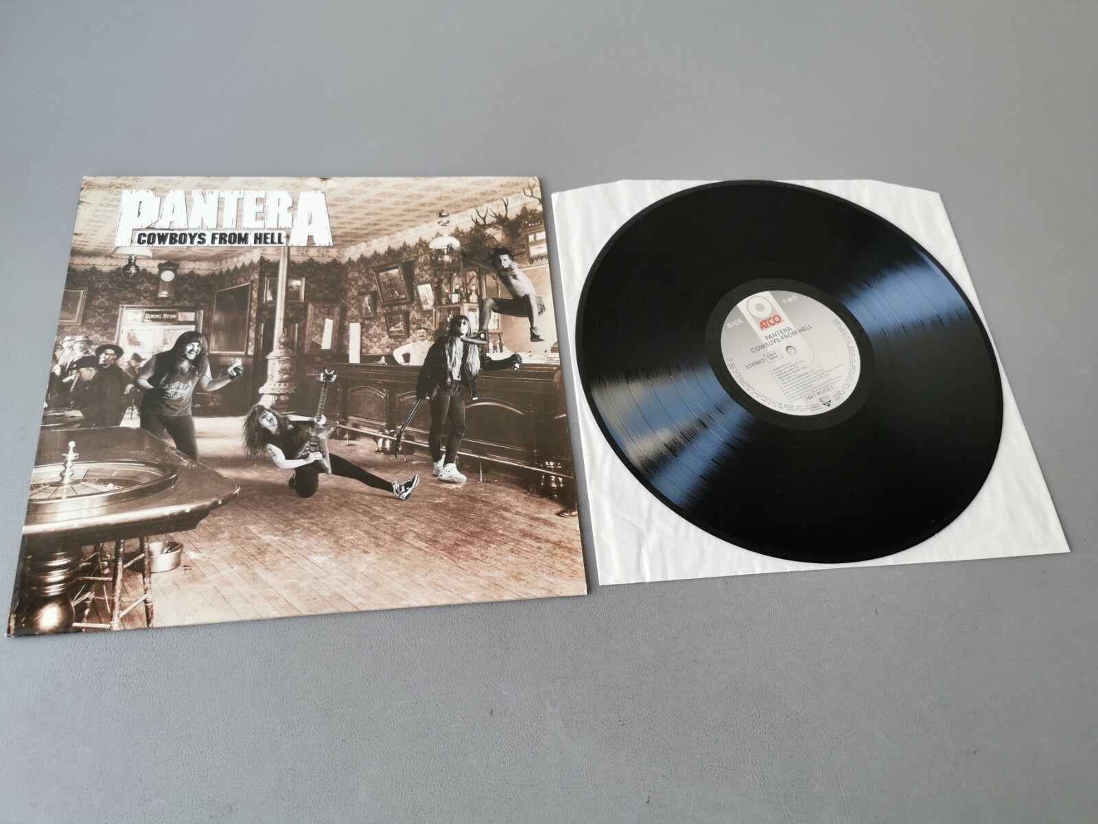 PANTERA COWBOYS FROM HELL レコード PANTERA black Vinyl LP Cowboys From Hell (1990 Warner/Atco