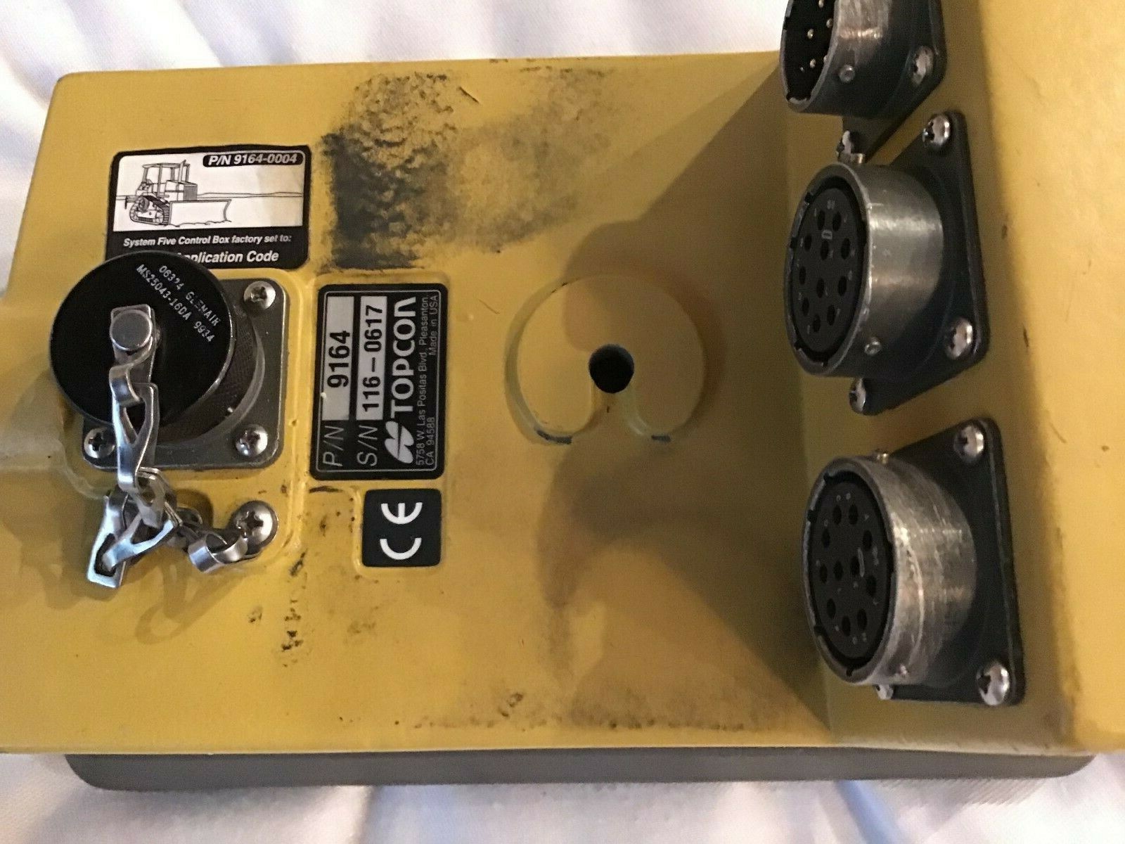 Topcon System Five 9164 control panel w/ 2 sonic trackers