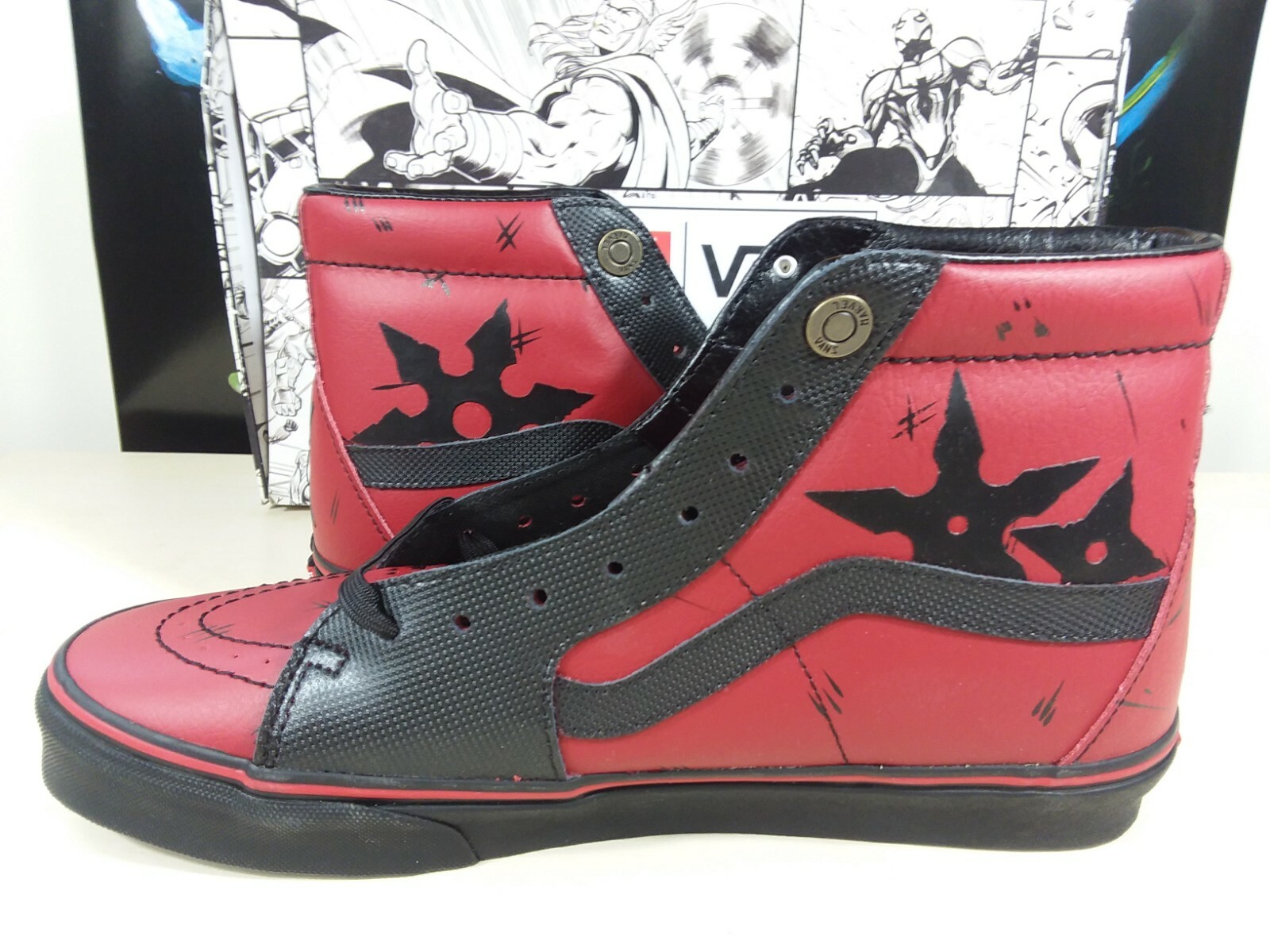 vans deadpool high tops