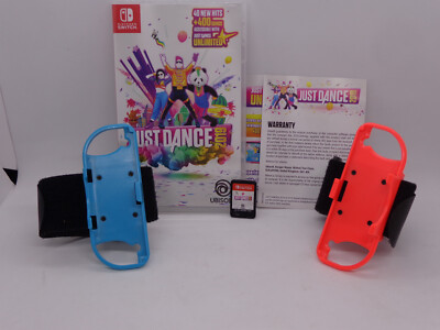 Just Dance 2019  Nintendo Switch with Velco JoyCon Wrist bands