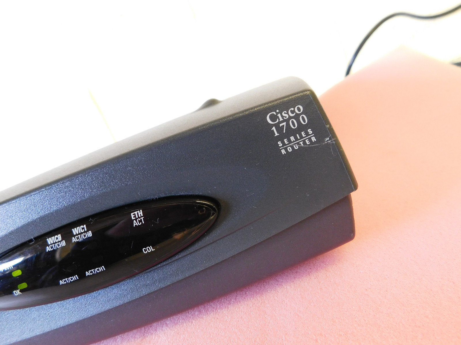 Cisco 1700 Series Router Model 1721 10/100 Ethernet With Power Supply