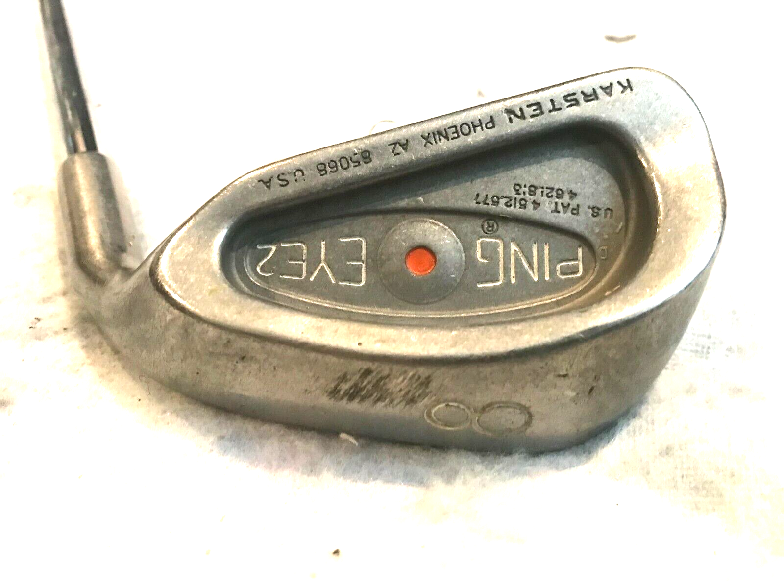 Inte　8点 PING EYE 2 ORANGE DOT 8 IRON ZZ LITE STEEL *Good* | eBay