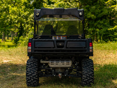 SuperATV Heavy Duty Rear Windshield for John Deere Gator 620i / 625i / 825i