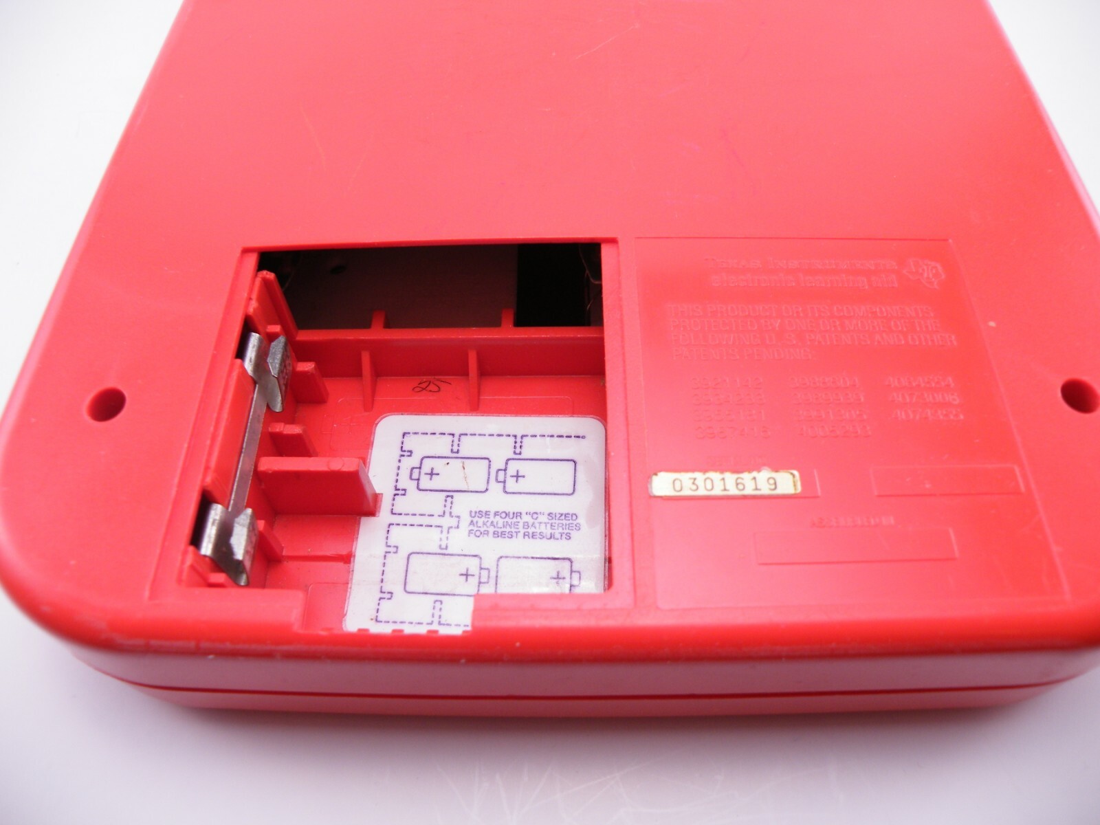 Vintage Texas Instruments Electronic Speak and Spell 1978 For parts/repair only