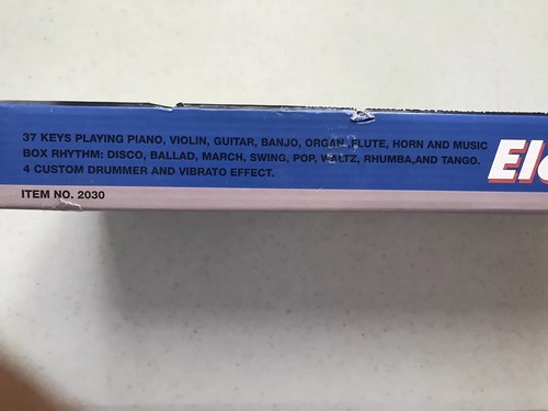 Electronic Keyboard; 37 Keys; Orchestra; Rhythm; Drummer; Battery Powered; NIB!