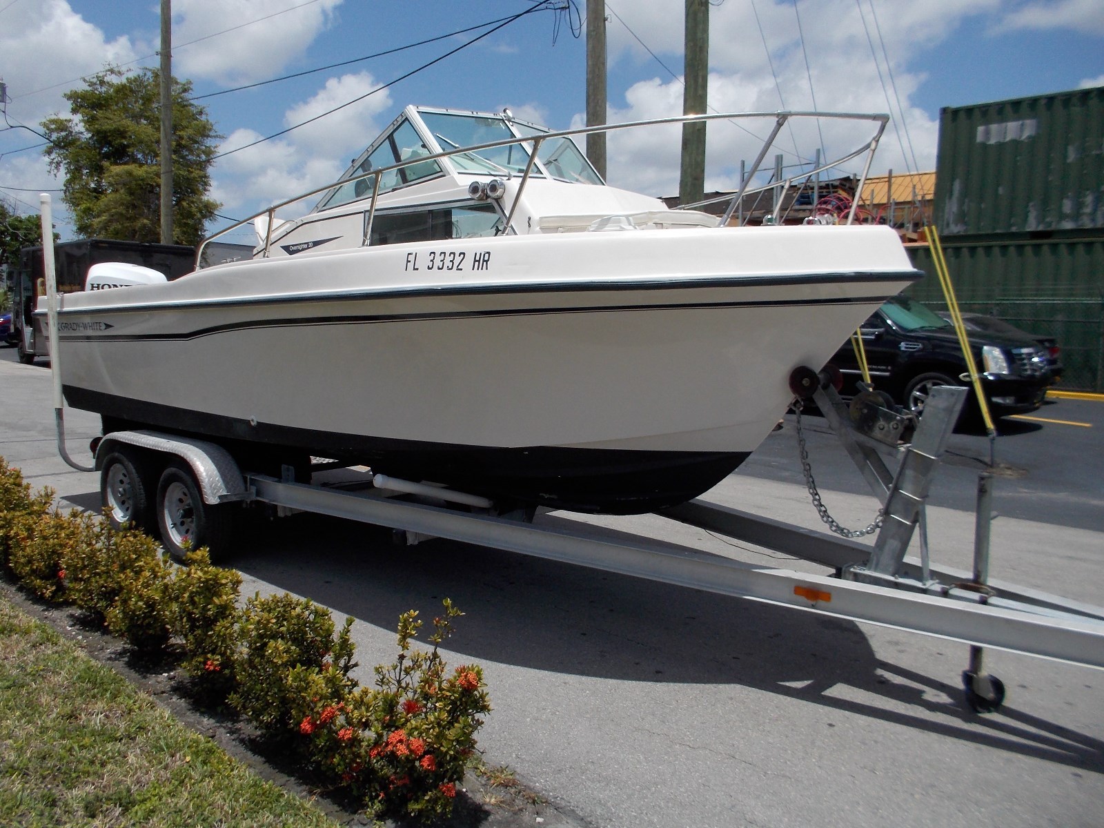 1988?2016 Grady White 204 Overnighter with 20016 Honda 200 and Aluminum Trailer