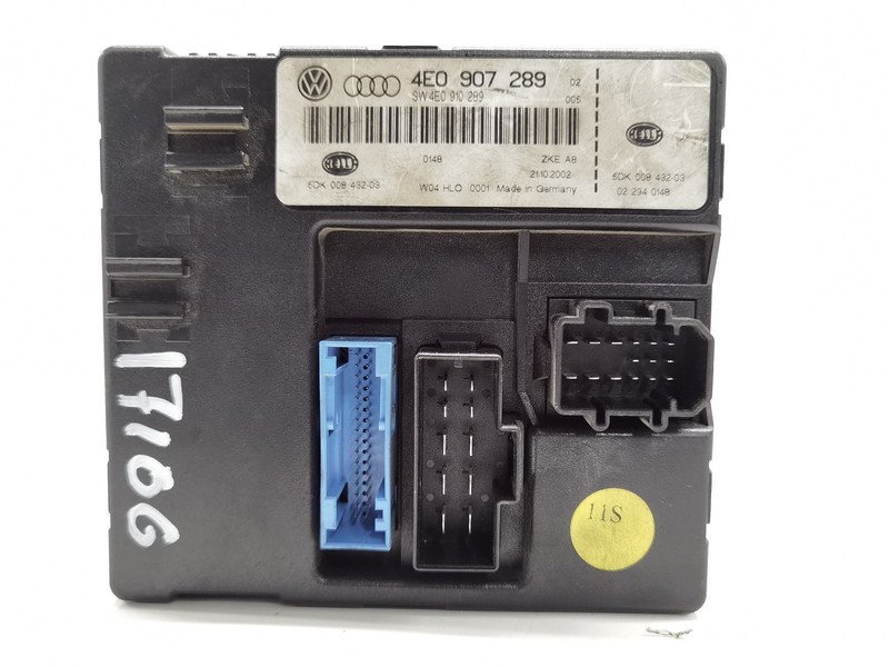 4e0907289 Module Electronique / 5dk00843203 / 4e0910289 / 2222962 Pour Audi A8