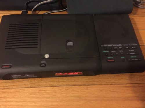 Yamaha cd Stereo System Yst-99CD Natural sound table top System W/ speakers