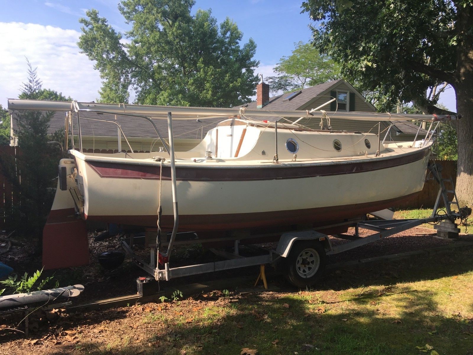 1985 Seaward 22' Sailboat & Trailer - New Jersey