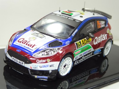 IXO RAM 541 FORD FIESTA RS WRC QATAR EVANS 278 1/43 BOXED
