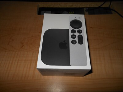 Apple TV 4K 64GB 3rd generation Latest Model Wi-Fi Black MN873LL/A