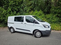 2016 FORD TRANSIT CUSTOM 2.2 TDCI 310 ECONETIC SWB DIESEL CREW VAN EX POLICE