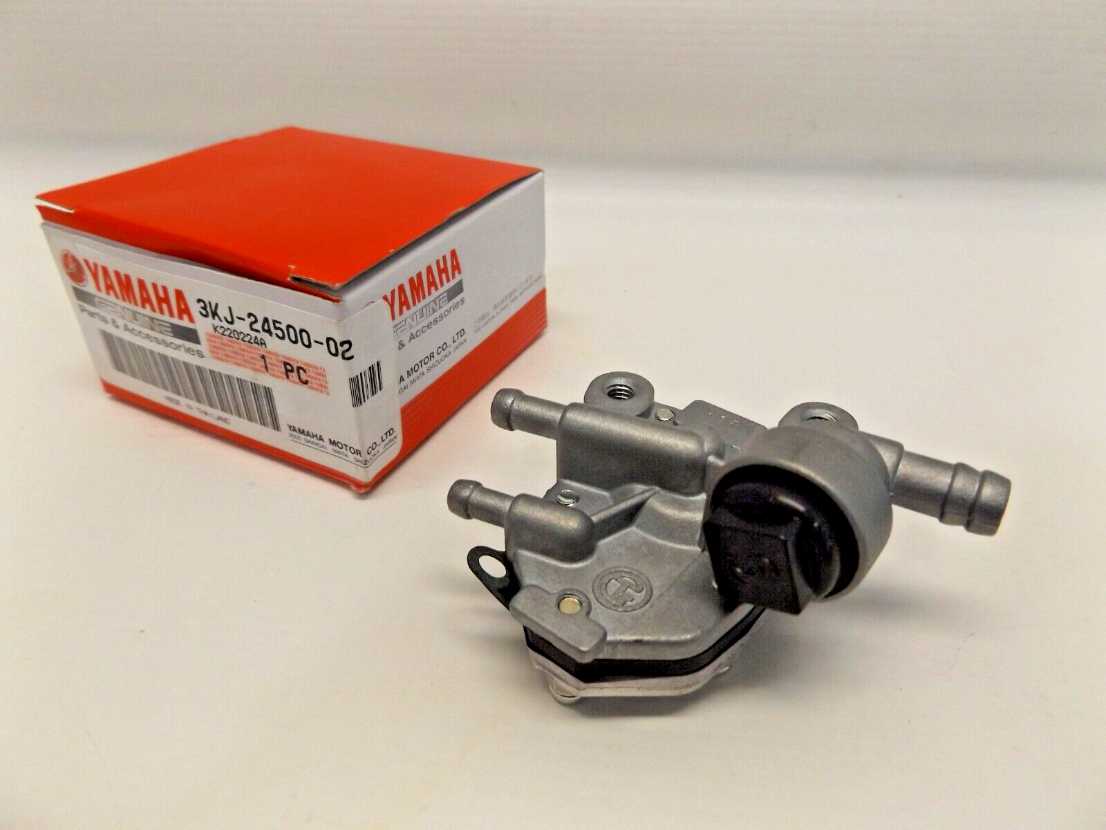 NOS YAMAHA 3KJ-24500-02-00 PETCOCK FUEL COCK ASSEMBLY SH50
