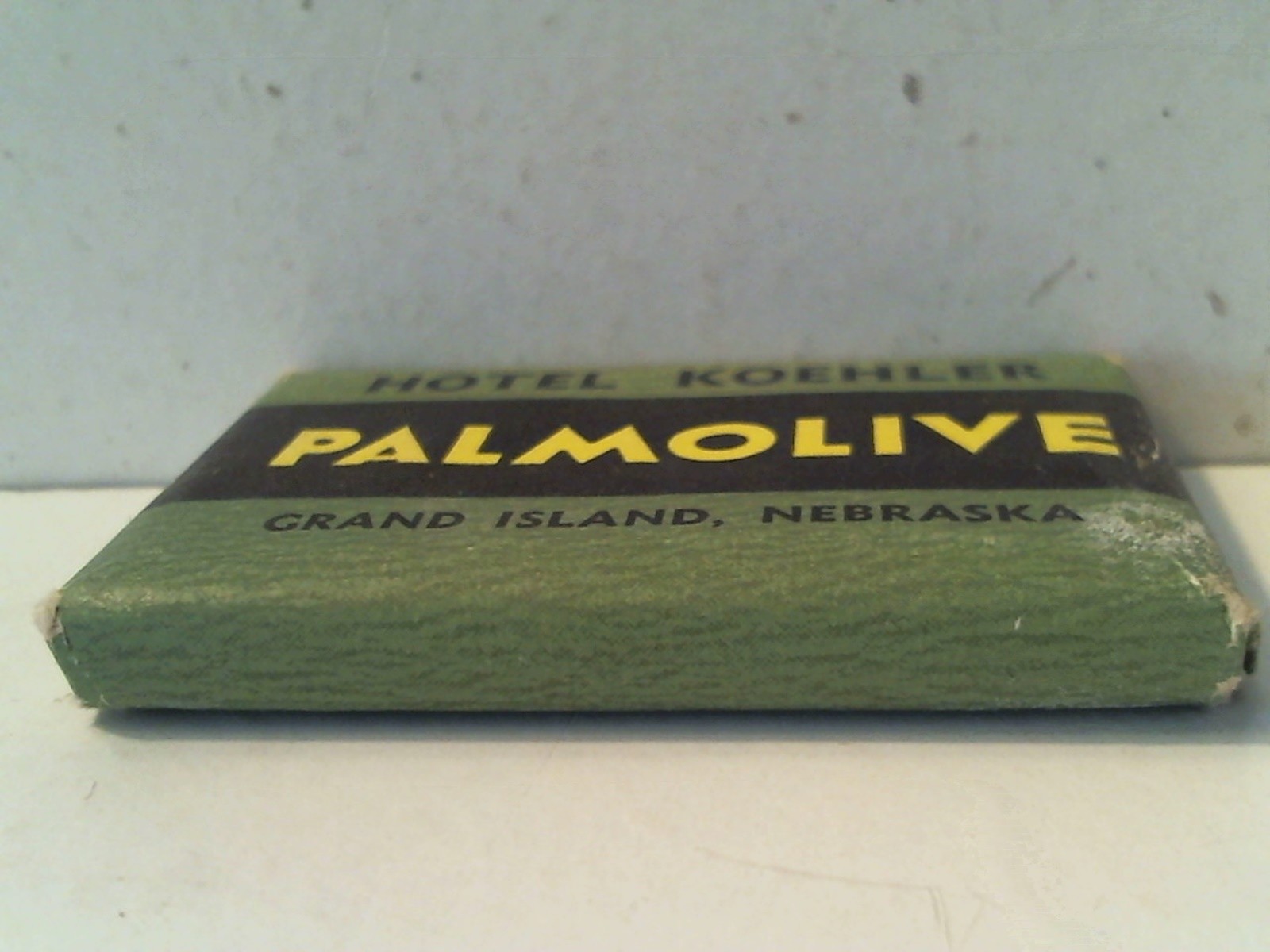VINTAGE SOAP HOTEL KOEHLER - GRAND ISLAND NEBRASKA - COLGATE PALMOLIVE