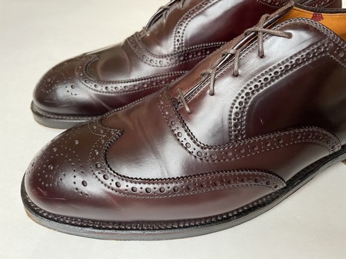 靴 Alden 967 Wingtip Calf 8 1/2 靴 Alden 967 Wingtip Calf 8 1/2 967 Short Wing Blucher