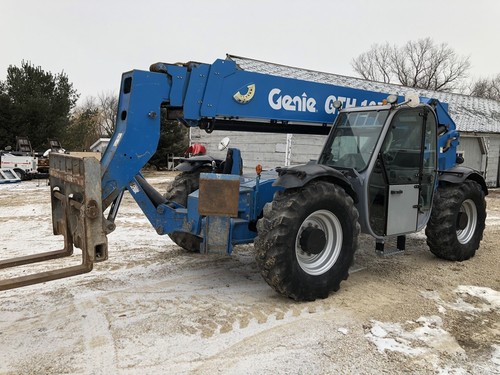 2011 GENIE GTH1056 10000LB ROUGH TERRAIN TELEHANDLER DIESEL TELESCOPIC FORKLIFT