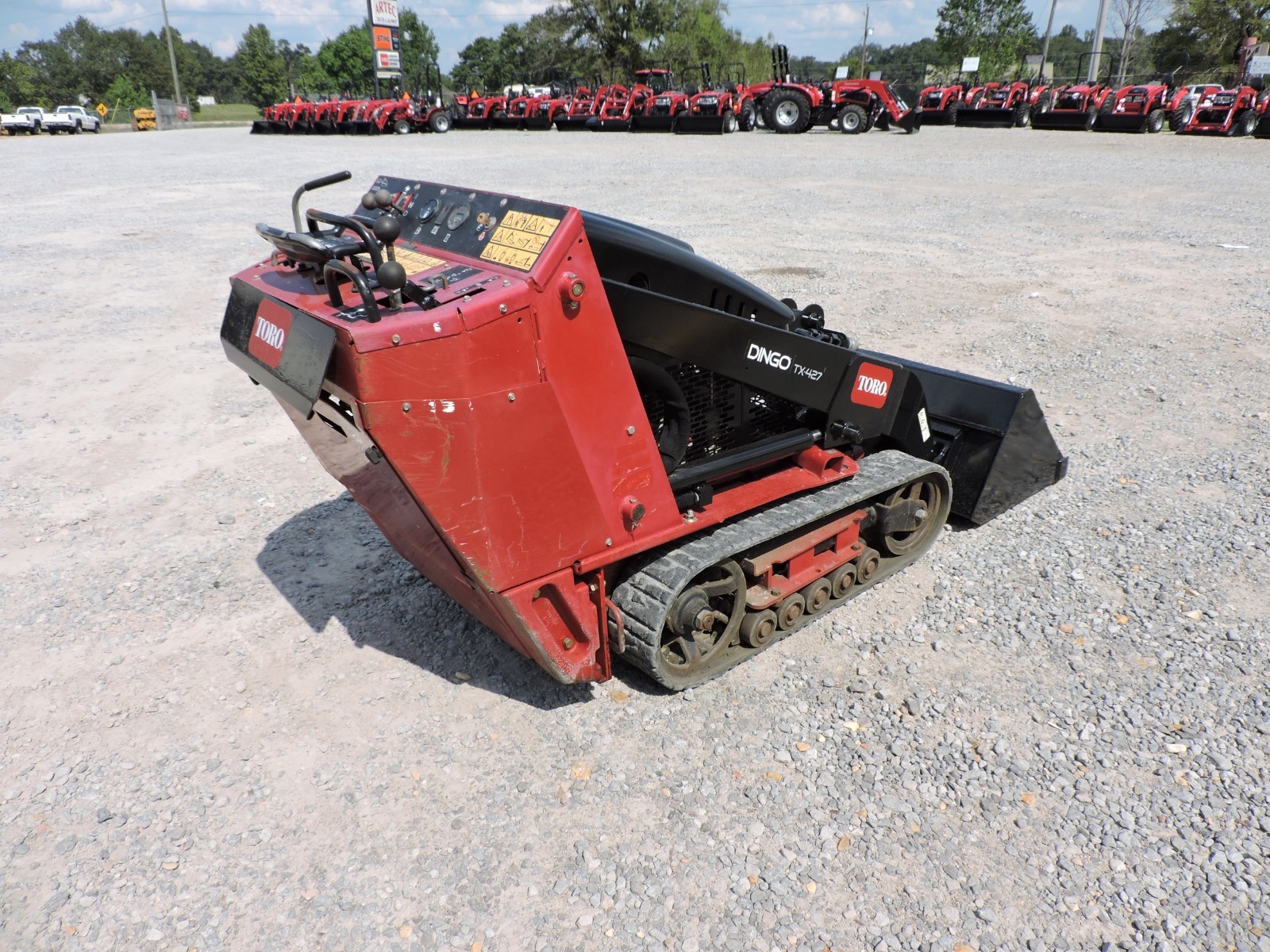 2014 TORO DINGO TX427 SKID STEER LOADER - MULTI TERRAIN - LOW HOURS!!