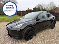 BARGAIN 2022 22 TESLA MODEL Y - LONG RANGE AWD - ONE OWNER - BLACK - TWO KEYS -