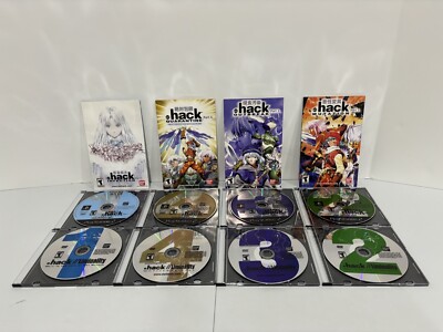 .hack Infection-Mutation-Outbreak & Quarantine Games (Sony PlayStation 2 PS2)