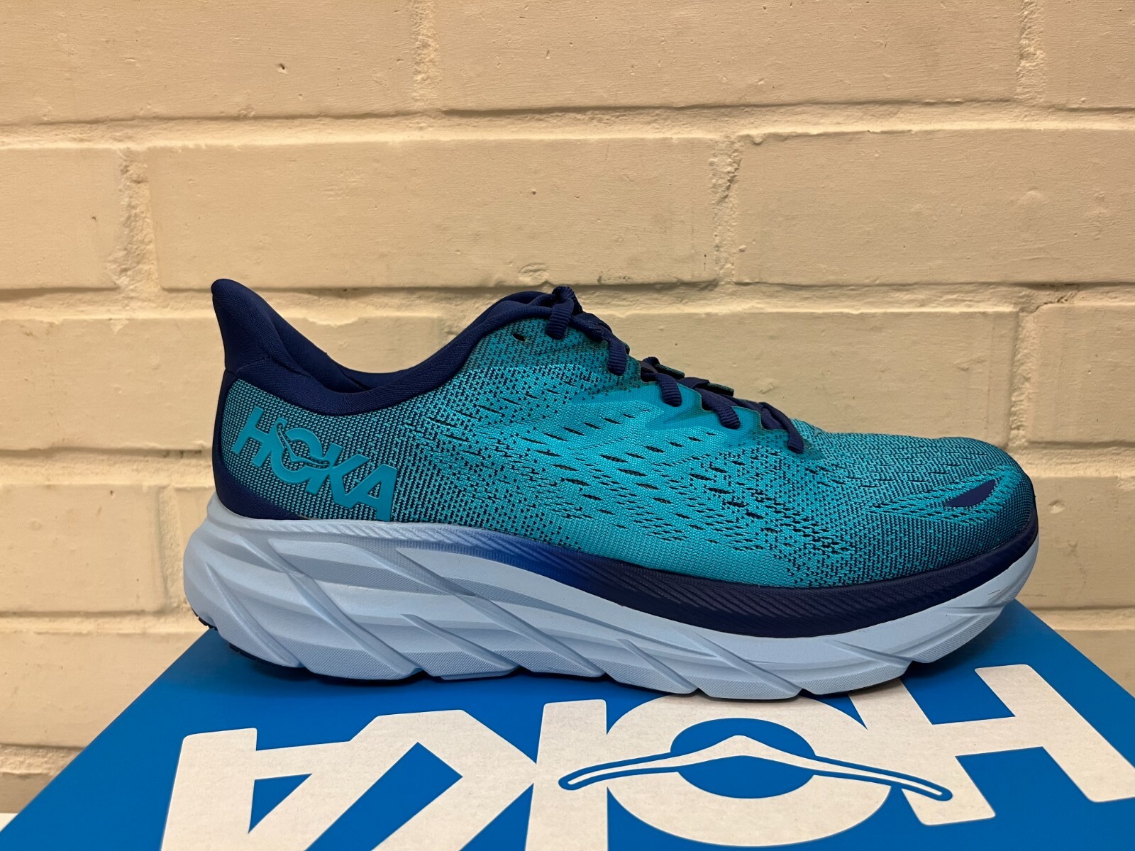 Мужские кроссовки HOKA ONE ONE Clifton 8 синий 1119393-BBSB