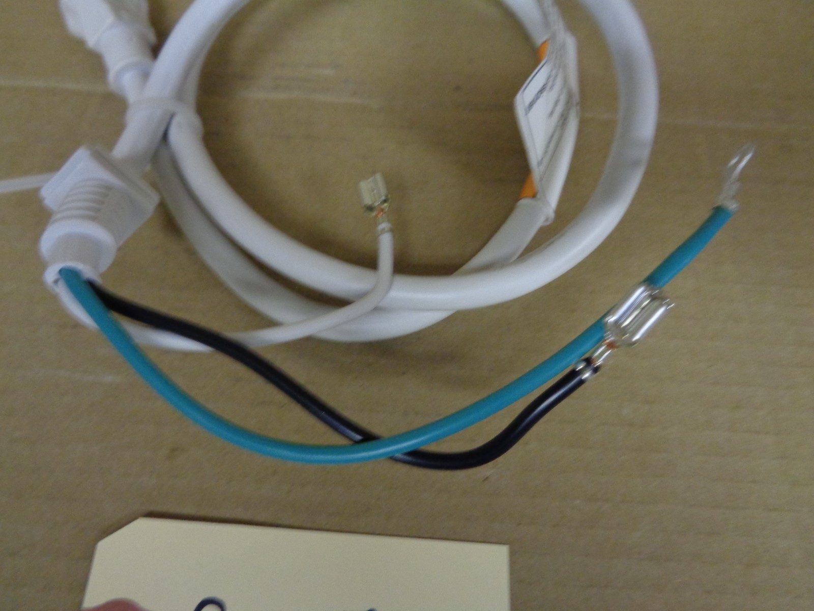 Genuine OEM Whirlpool W10708076 Microwave Cord Power - SE075