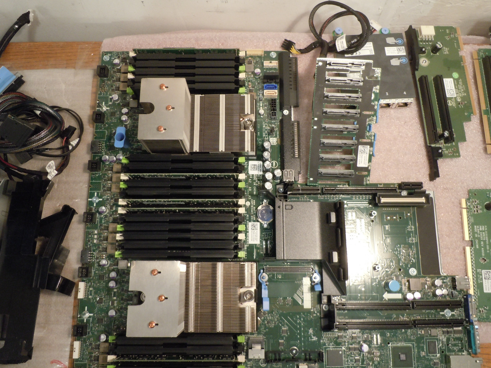 DELL POWEREDGE R720 R720xd MOTHERBOARD JP31P + CPU + RAM + Extras ~TESTED~ IDRAC