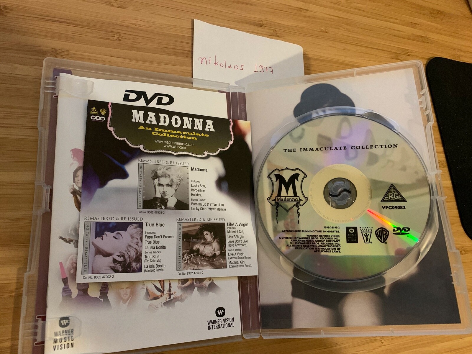 その他 Immaculate Collection [DVD] Madonna - The Immaculate Collection (DVD, 1993) 75993819526