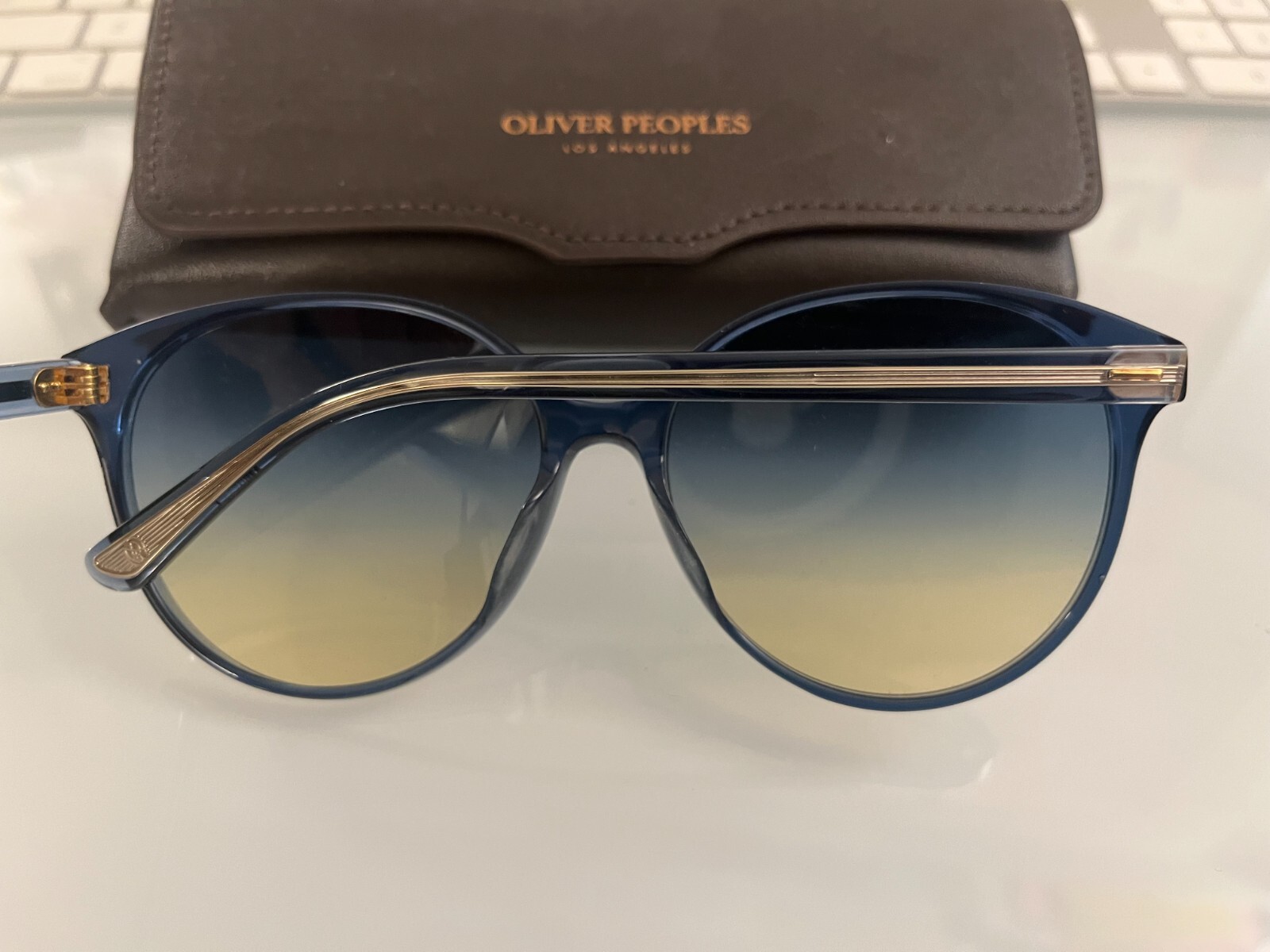 Pre-owned Oliver Peoples X The Row Brooktree Sun Black