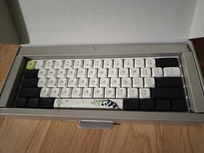 EPOMAKER SK61 Hot Swappable Keyboard Gateron Optical Brown Switches Panda