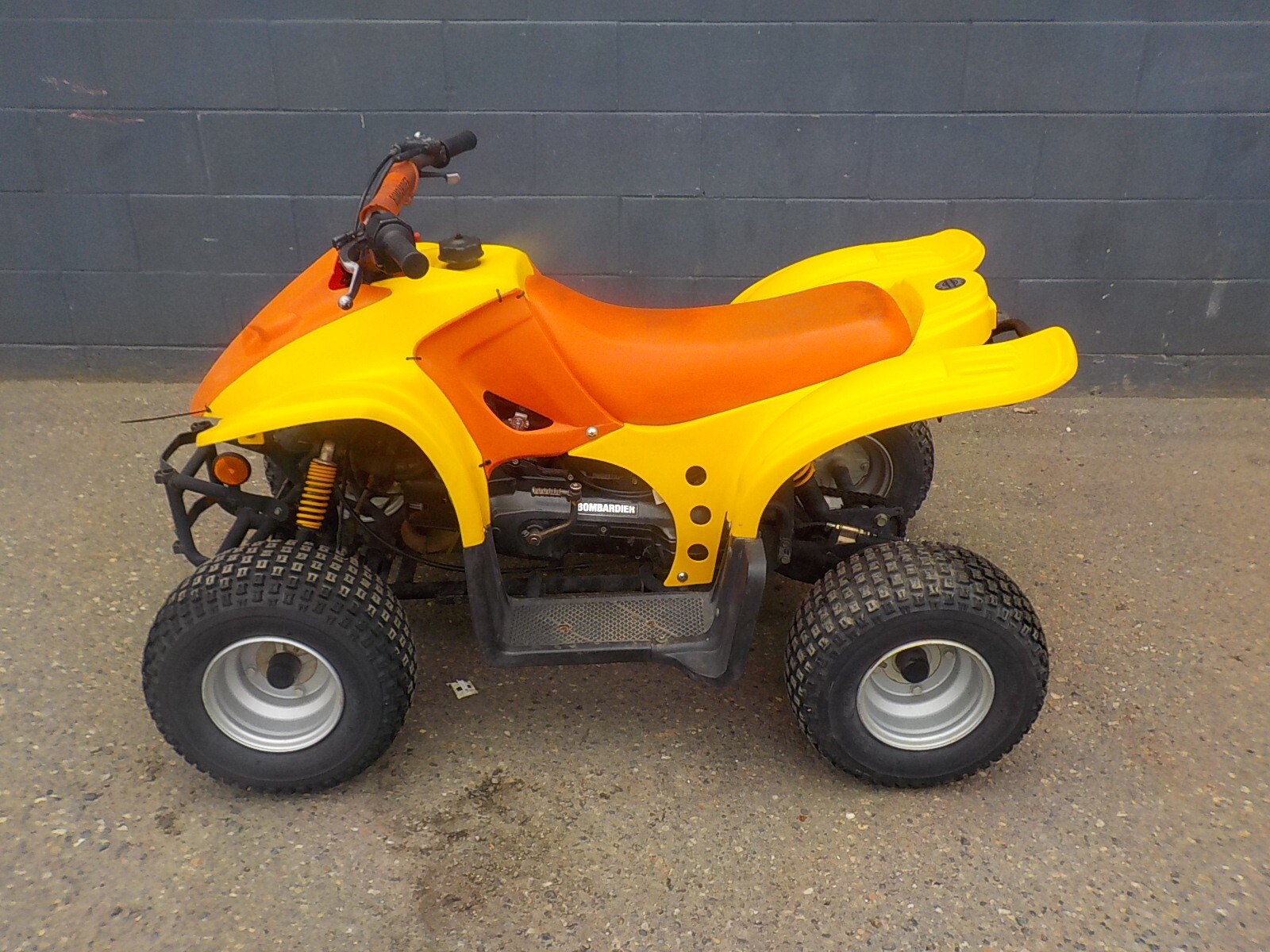 CANAM DS50 ATV 4 WHEELER 2003 GREAT KIDS ATV ELECTRIC START/FRESH TOP END