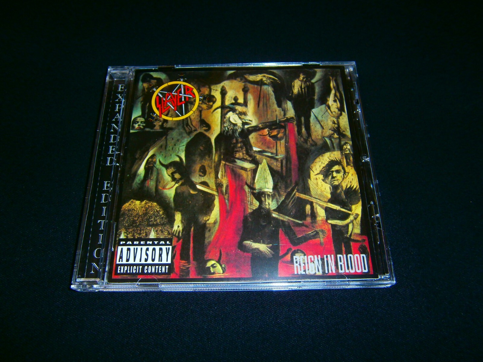 SLAYER REIGN IN BLOOD レコード 超貴重！在籍少ない！ Amazon.com: Reign In Blood[LP][Explicit]: CDs & Vinyl