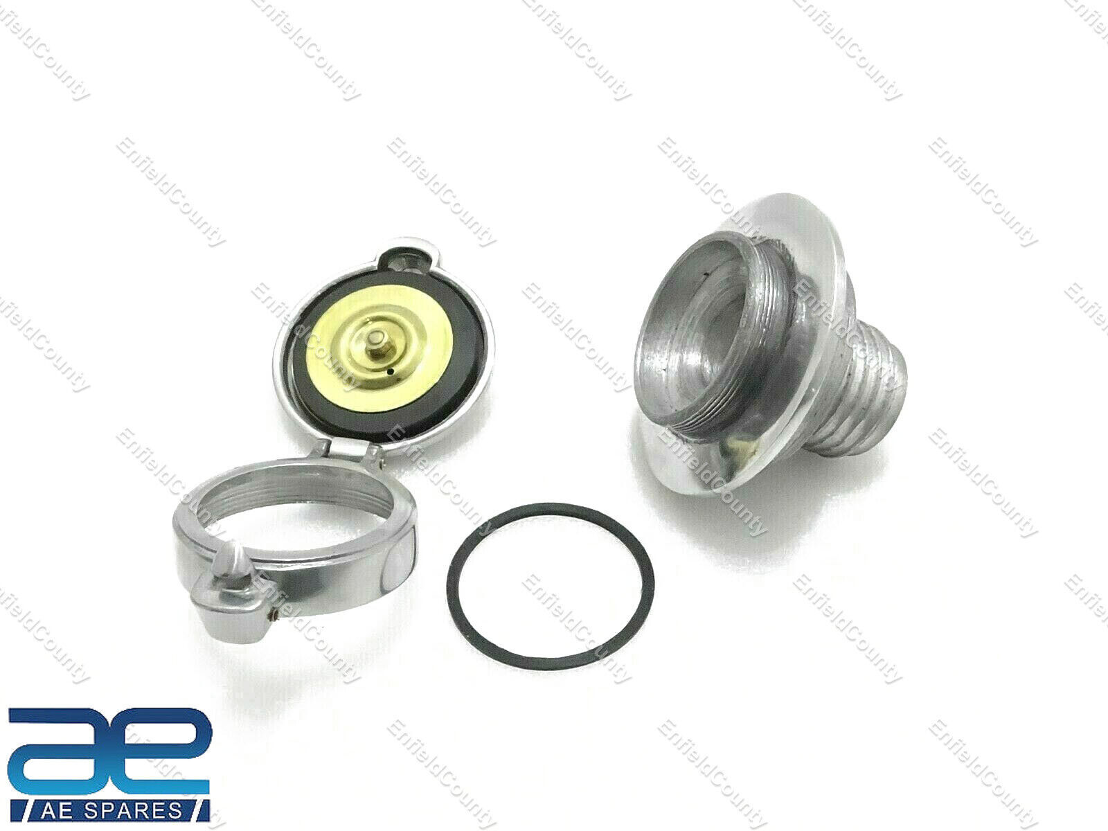 Monza cap 2.5" With Adapter for Vintage BMW R100 RT RS R90 R80 Fuel Gas Tank 